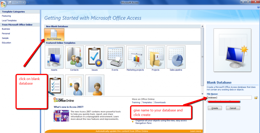 access database