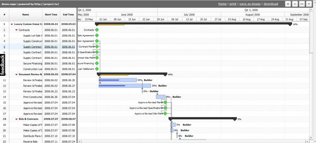 microsoft project plan