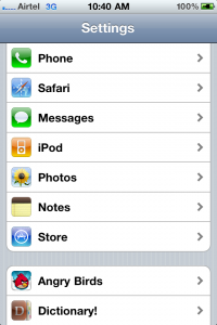 iphone app