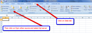 Excel strored procedure