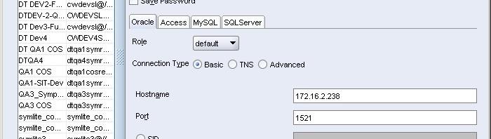 Database name + Domain name