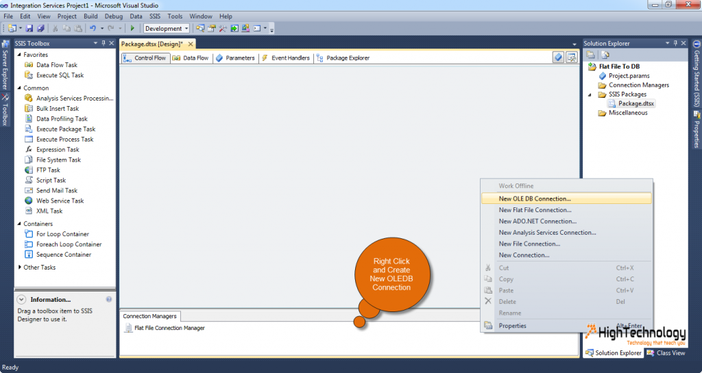 Flat File To SQL Server