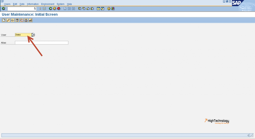 How to create user in SAP