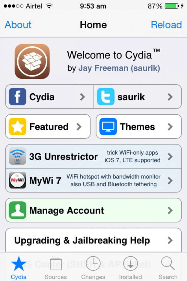 jailbreak iOS 7.1.2, iOS 7.1.1 and iOS 7.1