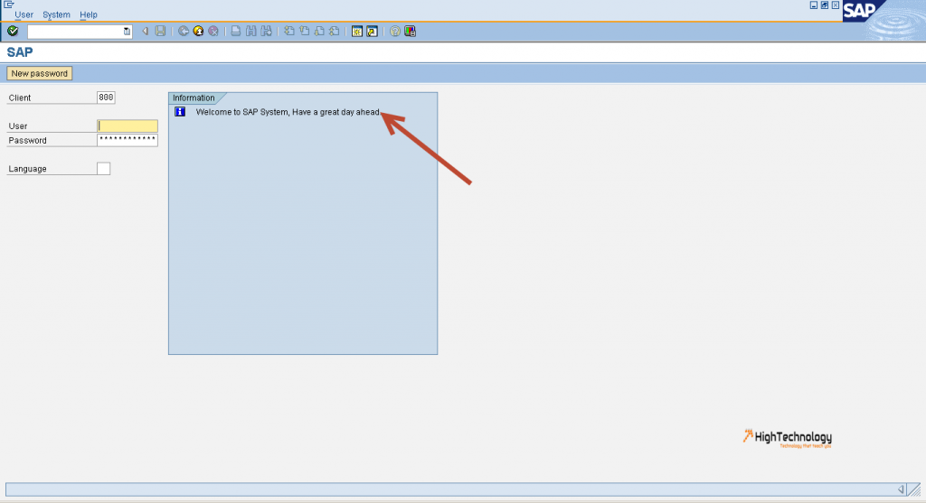 How to display a specific SAP logon screen per system