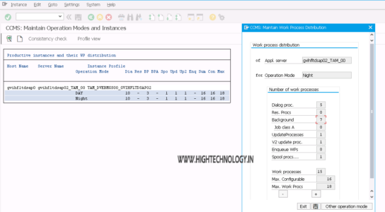 Operation Mode in SAP